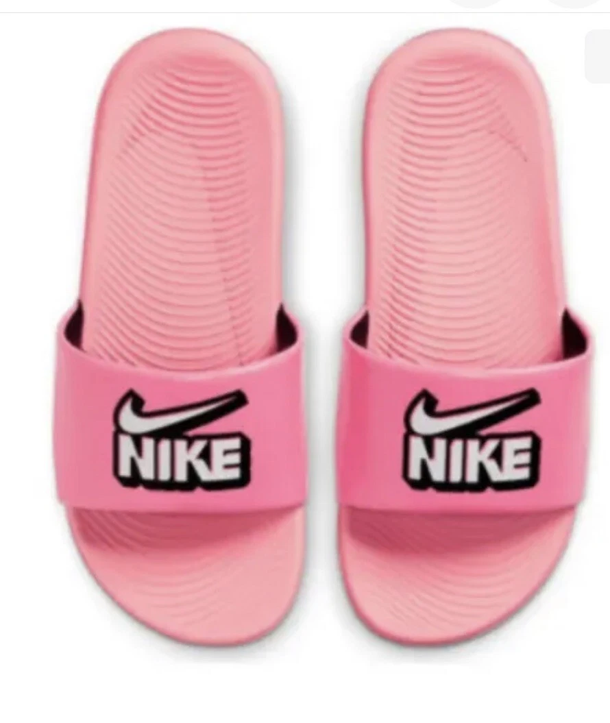 Nike pink slippers clearance