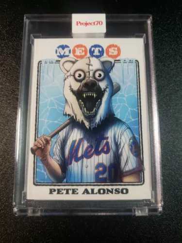 Pete Alonso #355 by Alex Pardee 2021 Topps Project 70 Card