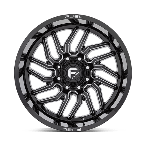 Fuel D807 Hurricane Gloss Black Milled 1-Piece Rim: 20x10, 5x139.7/5x5 ...