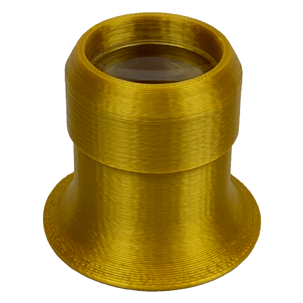 (10) 10X Jewelers Loupe Magnifying Glass Loop Magnifier Jewelry Pocket