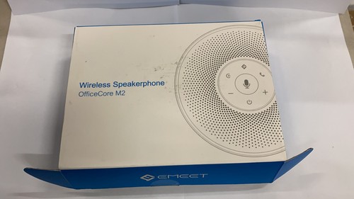 EMEET M2 Doogle Wireless Conference Speakerphone Bluetooth USB Speaker Black - Picture 2 of 4