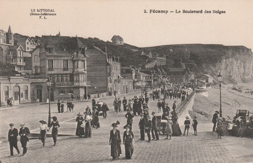CPA n°38  DIEPPE / REMORQUEUR / LE FURET  1913