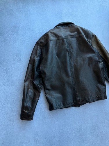 VTG John Michael Men’s Moto Leather Jacket USA - Picture 17 of 19