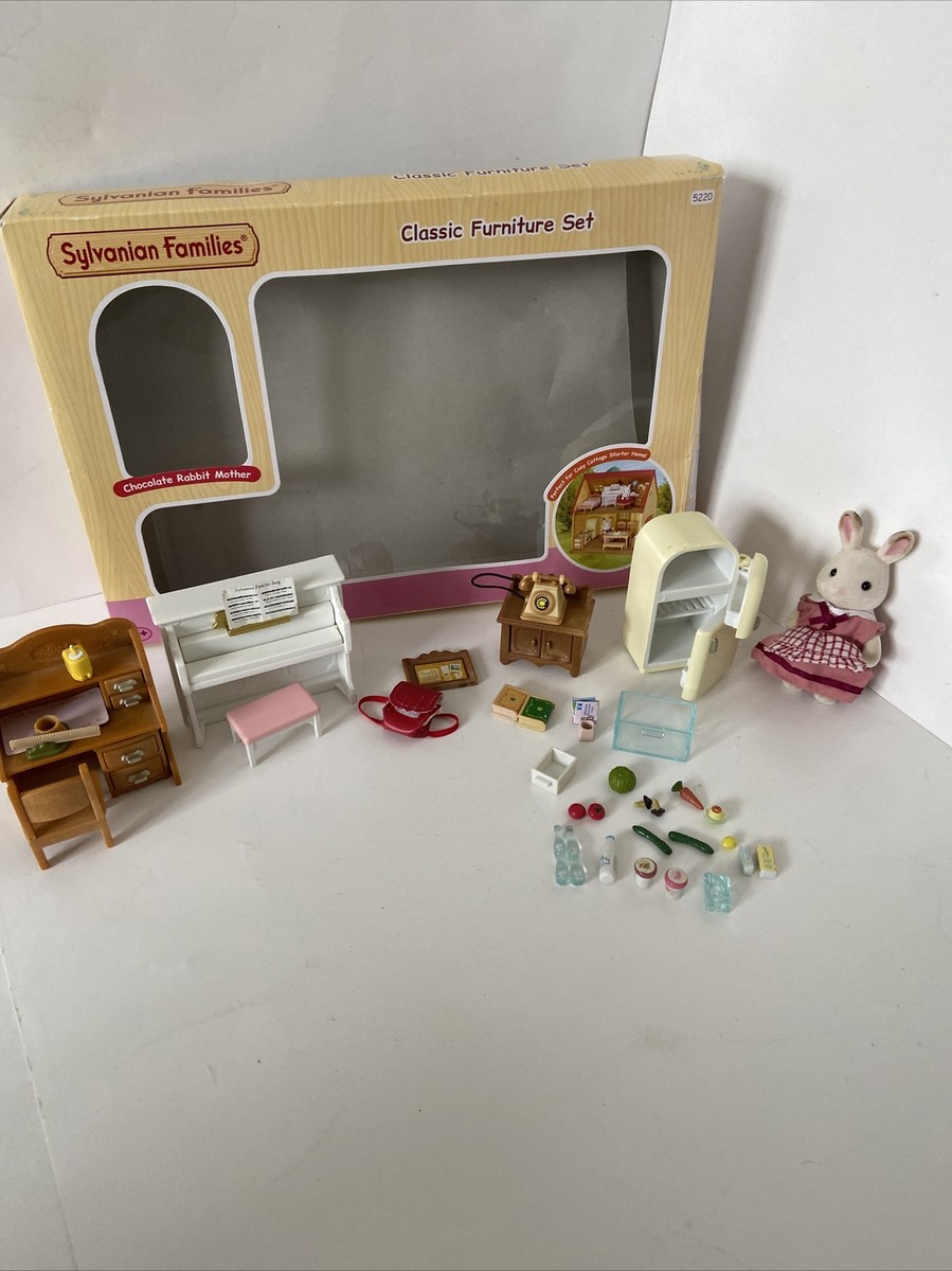 Sylvanian Families Classic Furniture Set And Extras See