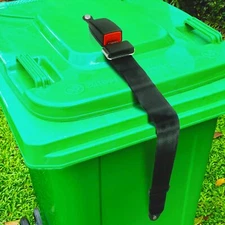 1 Pack Semi-Automatic Trash Can Lock for Animals Universal Garbage Bin Lid Lo...