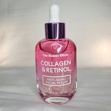 NEW The Beauty Elixir Collagen & Retinol Anti-Aging Facial Serum 1.69oz
