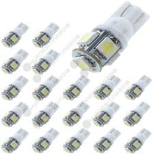 20x T10 5-smd Led White Car Lights Bulb 192 168 194 W5w 2825 158 Lamp Bf 20x T10 5-smd Led White Car Lights Bulb 192 168 194 W5w 2825 158 Lamp Bf