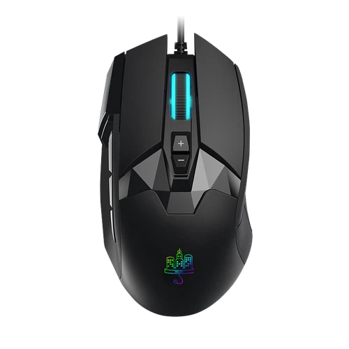 MOJO Pro Performance Silent Gaming Mouse - Wired Customizable Gaming Mouse 