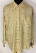 Van Heusen Wrinkle Stain Free Men's Sz XL Quality Casual Shirt Long Sleeve