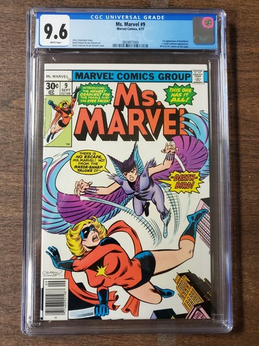 Ms. Marvel #9 (Marvel 1977) CGC 9.6 1st app Deathbird