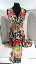 Privately Privileged women high front split long dress size L.