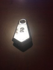 5 pound (40) 2 oz Flat Bank Sinkers