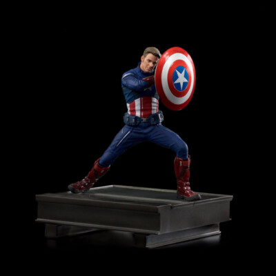 IRON STUDIOS Captain America 1/10 7.4 in (H) Statue Model Figure