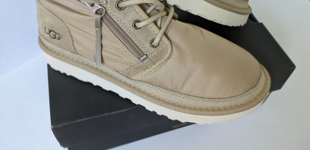 UGG Neumel Zip MLT 1102430 Men's Color Tan Lace Up Zip Boots UGG Neumel Zip MLT 1102430 Men's Color Tan Lace Up Zip Boots