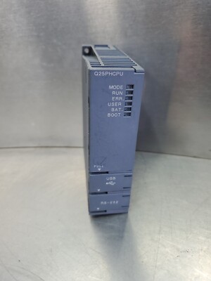 MITSUBISHI Q25PHCPU MELSEC-Q 252kstep CPU Unit.                            3E-46