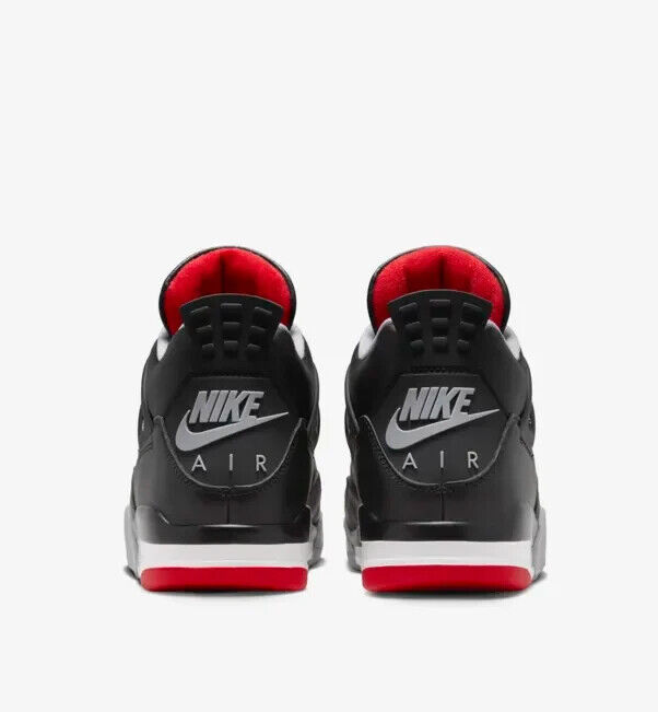 靴 Nike Air Jordan 4 Retro Bred Reimagined Air Jordan 4 BRED Reimagined REVIEW & On Feet - YouTube
