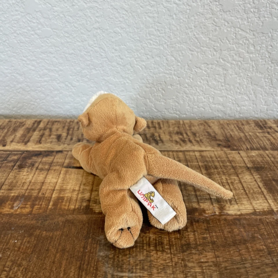 Unipak Monkeys in Banana Tree Replacement Monkey 6” Tan Plush Toy Jungle - Image 4 of 4