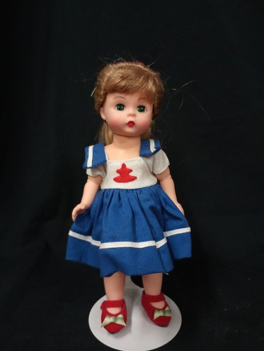 Vintage Madame Alexander 8" Dill with 2006 Ginny Blue Dress - Picture 1 of 7