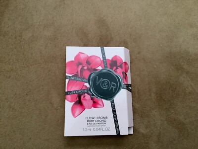 NEW VIKTOR & Rolf Flower Bomb Ruby Orchid Spray vial  1.2 ml EDP Eau de parfum