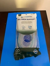 NEW MEN'S SIZE 7-13 SOF COMFORT GEL ARCH SUPPORT MEMORY FOAM INSOLE-TRIM TO FIT