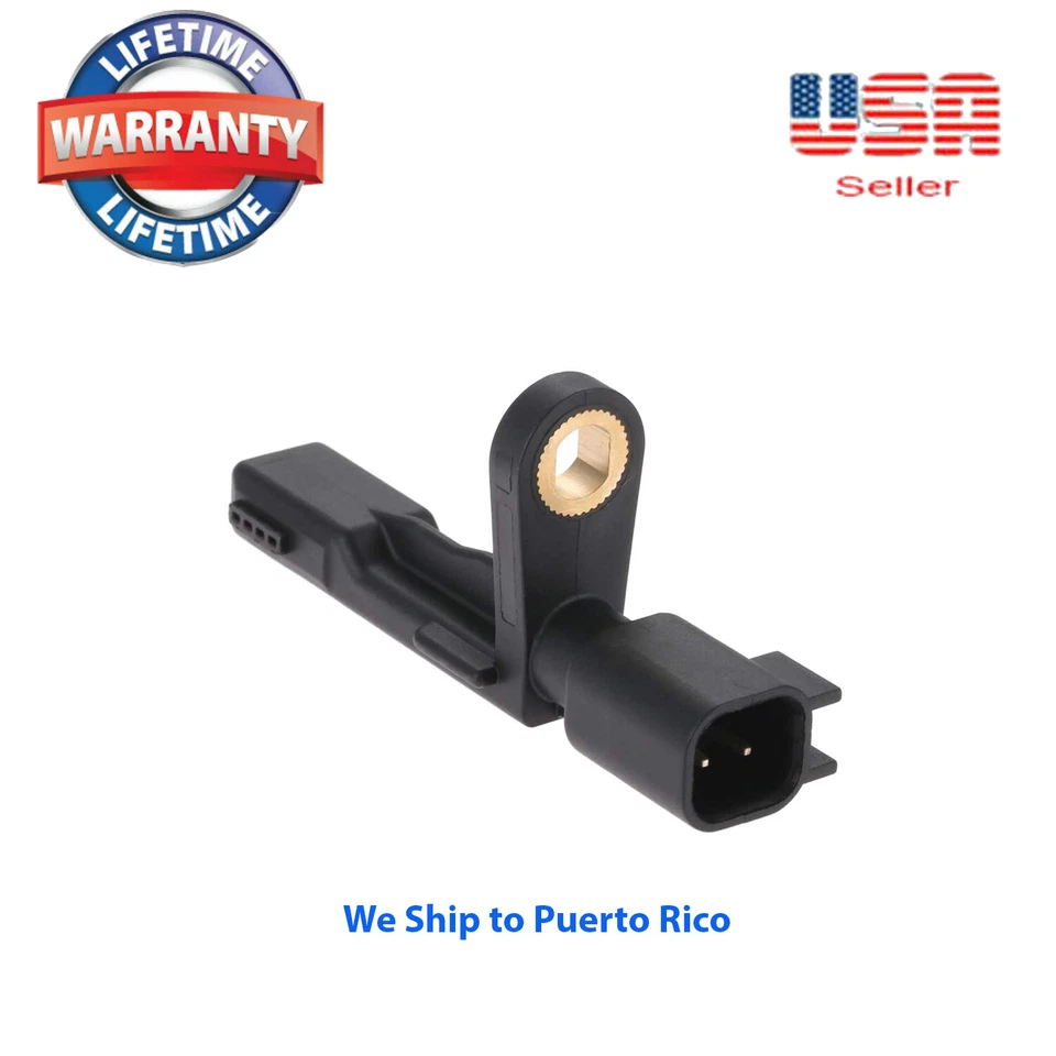 2 Sensor de velocidad de rueda ABS trasero derecho e izquierdo con conector apto para Jeep Liberty 06-07 Foto 2 de 4