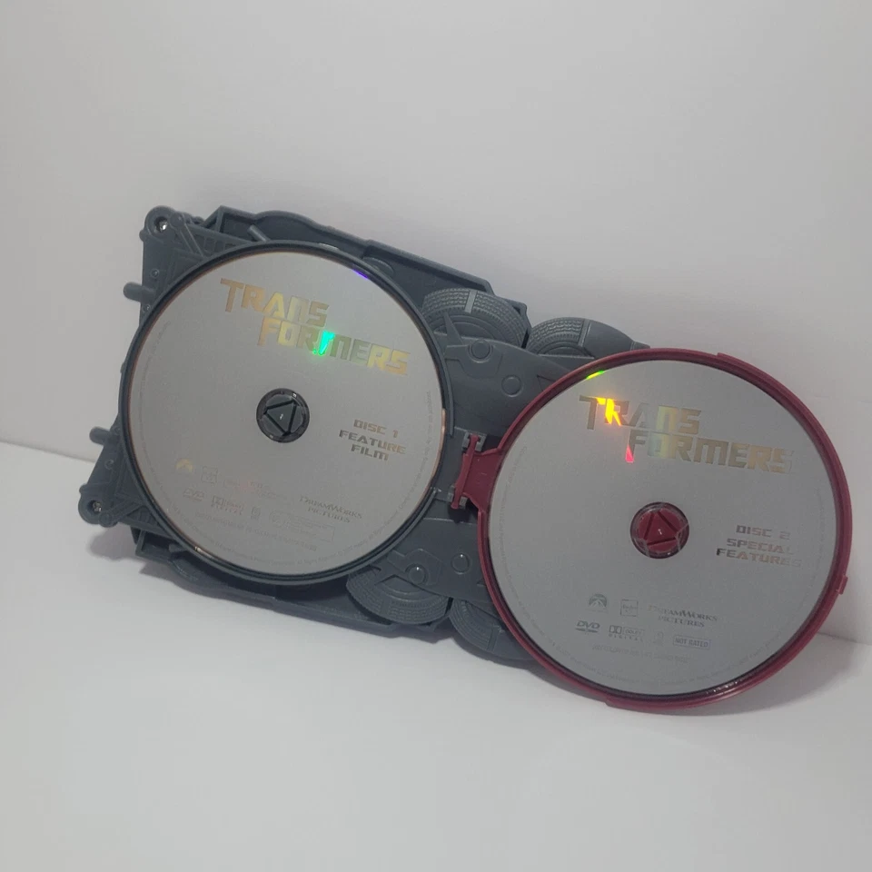 Transformers 2007 Special Edition transforming case/optimus prime/dvd Foto 3 de 4