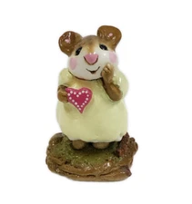 Wee Forest Folk M-080 Girl Sweetheart - Yellow (Retired)