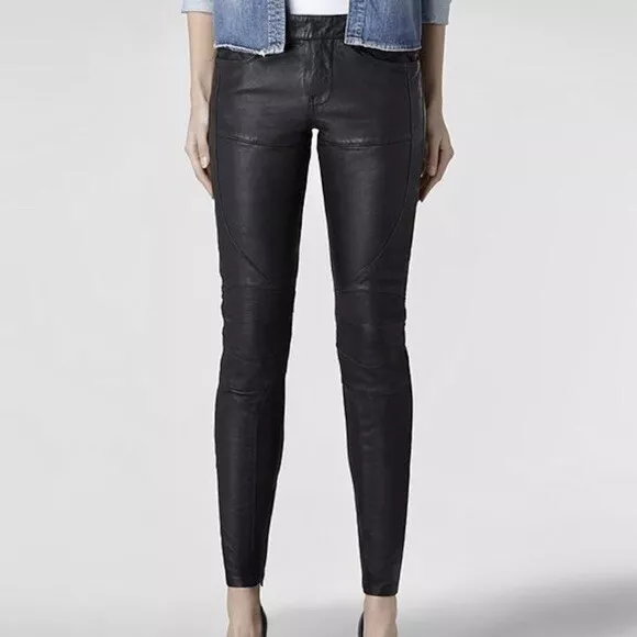 Allsaints leather pants sale