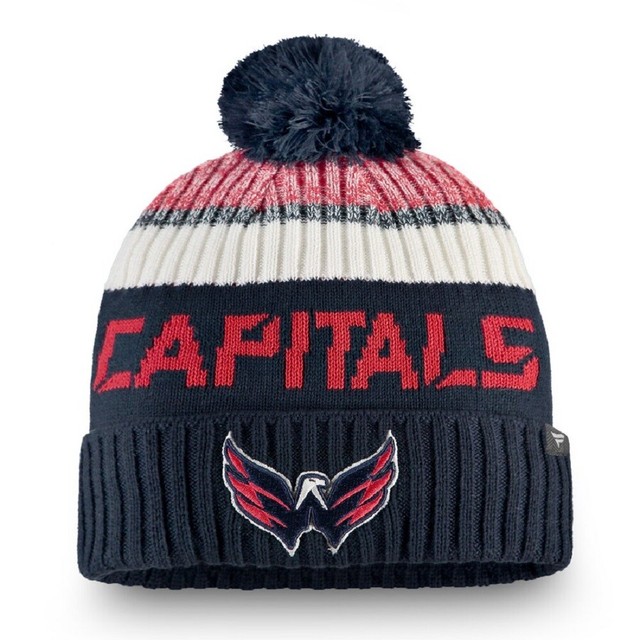 NHL Washington Capitals Woolly Hat Rinkside Authentic Goalie Cuff Knit