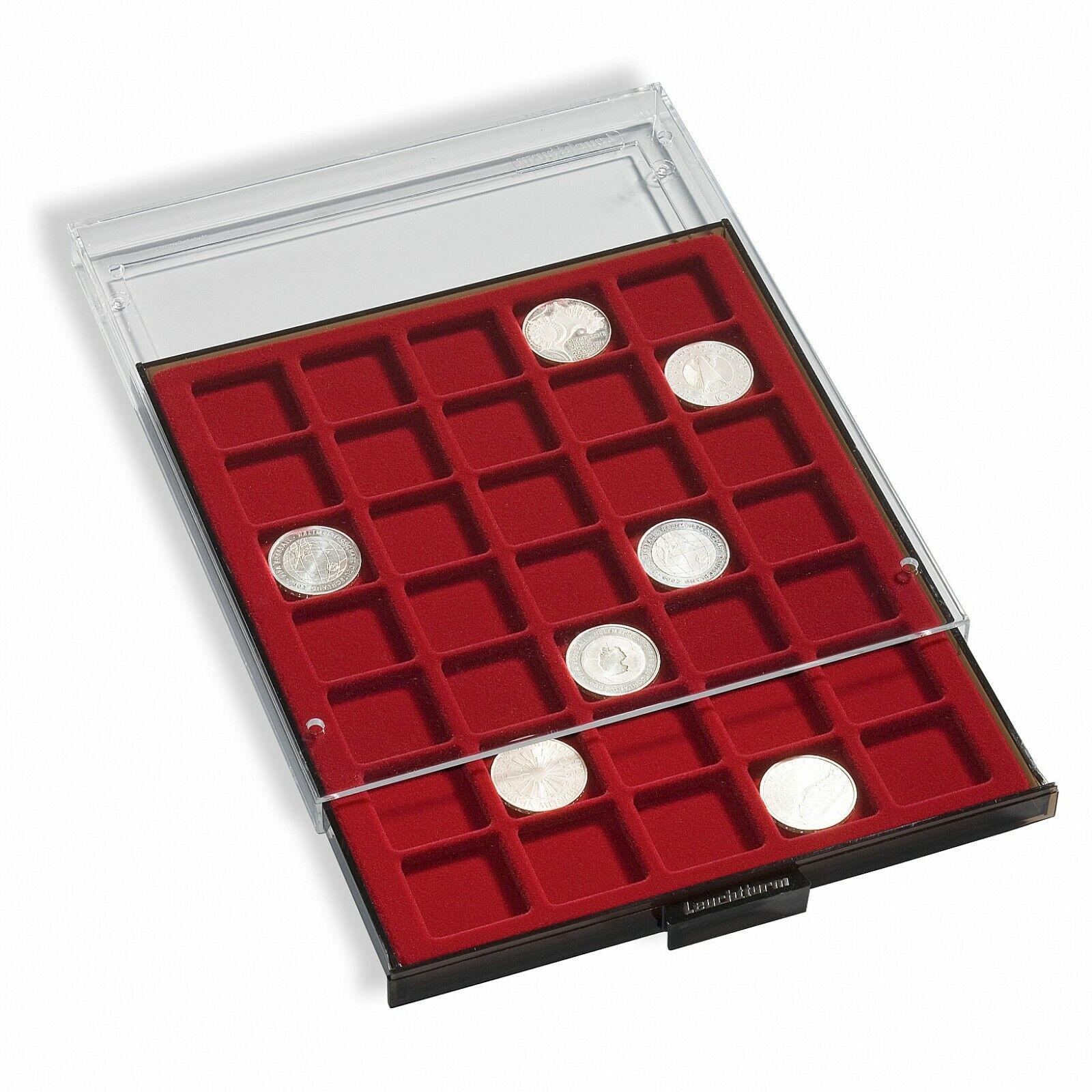 Lighthouse Coin Box MB (Tray / Drawer) with Square Compartments