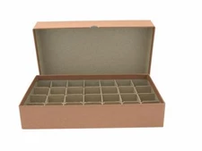 Guardhouse Coin Tube Box, Heavy Duty - Half-Dollar/Brown