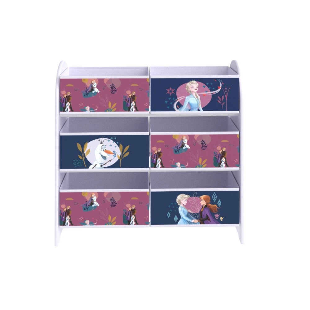 Frozen Scaffale con Portagiochi in tessuto Disney Home