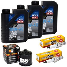 Kit Revisione Olio per Yamaha YZF-R3 MT-03 320 R3 2016-2022 3L Filtro Olio Candela