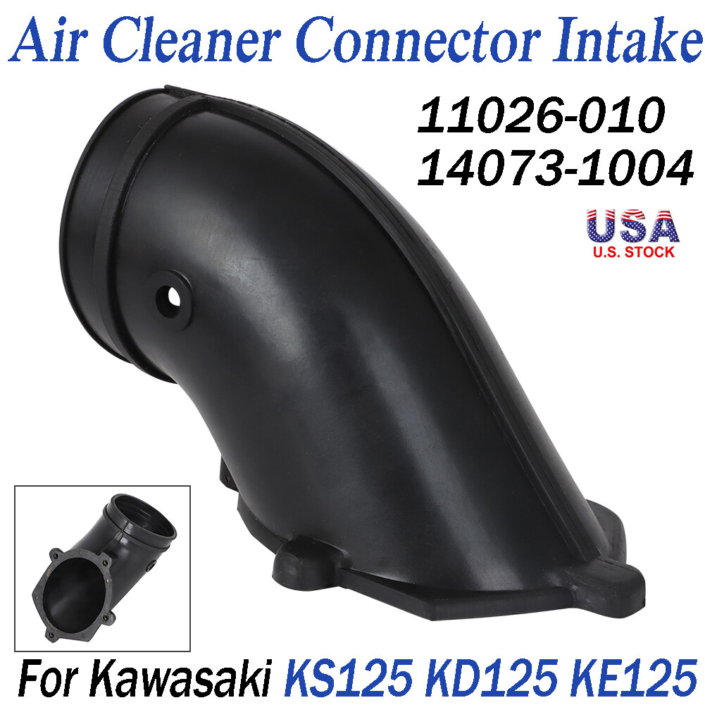 Kawasaki KE125 KD125 KS125 Air Intake Cleaner Connector 14073-1004 11026-010
