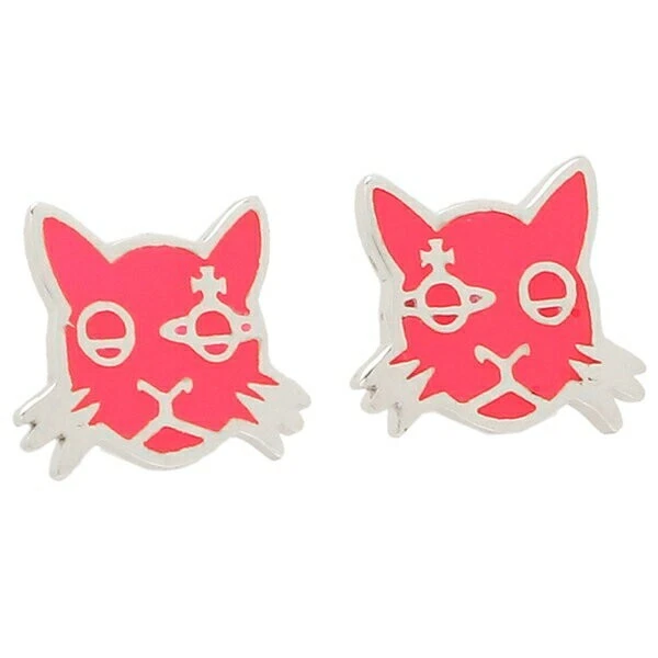 Vivienne westwood cat earrings clearance