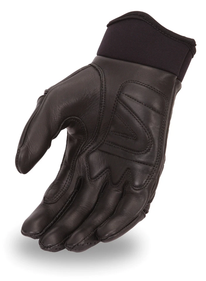 Guante First Classics HD131 Cruiser con nudillos perforados para motociclistas Foto 2 de 3