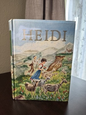 Heidi | by Johanna Spyri | 1983 Illustrated | Junior Library Grosset & Dunlap HC