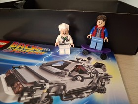 Original LEGO &reg; 21103 back to the future / DeLorean time machine OBA + original packaging