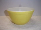 Vintage Pyrex Yellow 401 Small Nesting Mixing Bowl Glass Oven Ware 1.5 Pint