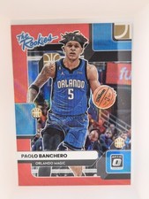 2022-23 Donruss Optic The Rookies Red Wave Paolo Banchero Orlando Magic