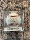 Chase Utley Signed MLB Baseball Philadelphia Phillies JSA Authenticated