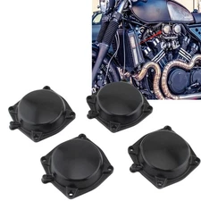 4X Black Carburetor Carb Diaphragm Top Cap Cover For YAMAHA V-max1200 1994-2007