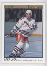 1990-91 O-Pee-Chee Premier Jody Hull #46 0a1