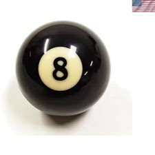 Replacement Pool Ball Replacement Eight Ball, 2-1/4" Regulation Size Billiard...