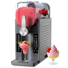 6 Preset Slushie Machine - Effortless Soft Serve & Frozen Drinks at Home