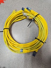 6x 3 Foot Long Ethernet yellow CAT 5 Patch Cable