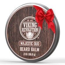 Viking Revolution Majestic Oud Beard Balm - Argan  2 Ounce Pack of 1 