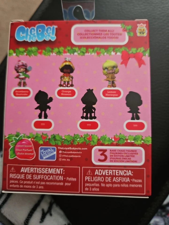 Figura Strawberry Shortcake Orange Blossom Esquí 2.5" CheeBee Holiday Series Foto 2 de 4