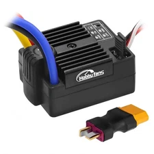 60A Brushed ESC 2-3S Electronic Speed Controller Waterproof ESC for 370 380 5...