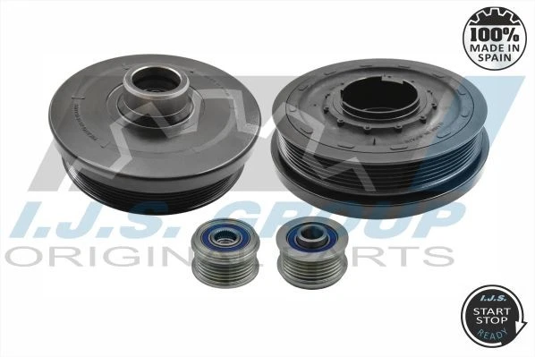 RIEMENSCHEIBENSATZ KURBELWELLE 17-1136KIT FÜR BMW 2/F87/X3/F5/E9/F0 N47D20 2.0L - Bild 2 von 4